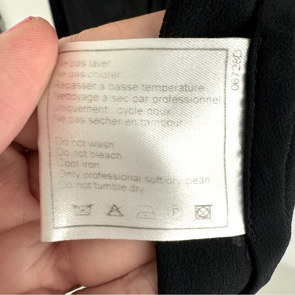 Chanel Spring 1998 Black and White Silk Dress, FR40/US8 - Picture 13 of 16